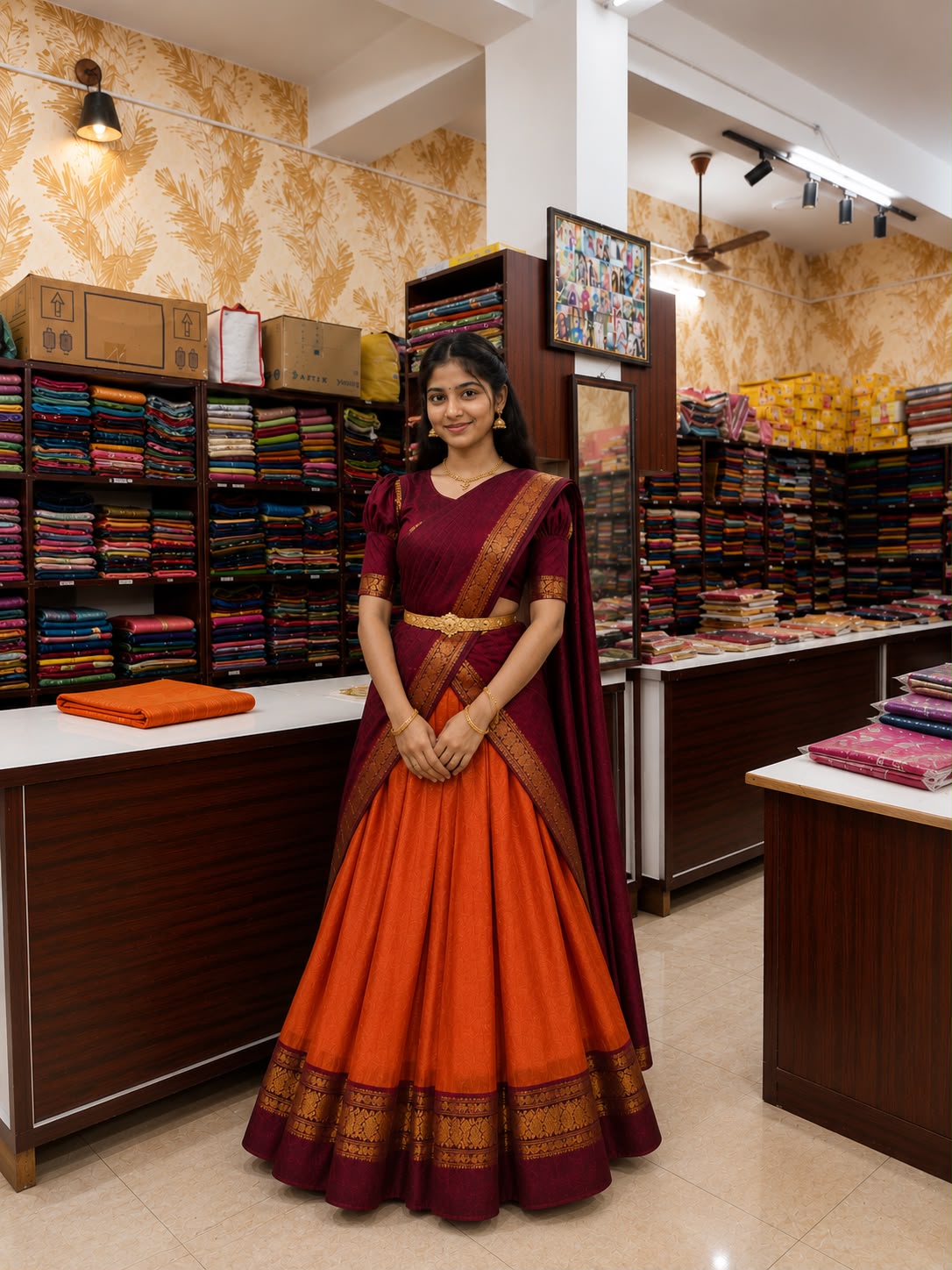 Half saree